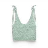 Feather yarn camisole