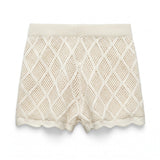 hollow-out shorts